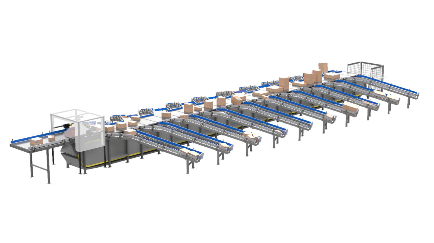 Crossbelt sorter – photo 3
