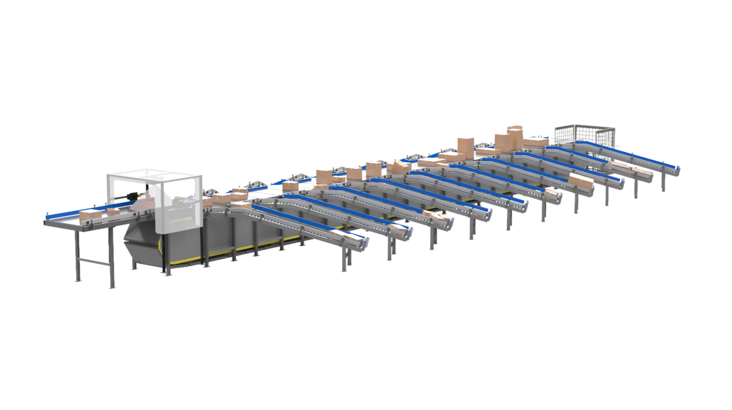 Crossbelt sorter – photo 4