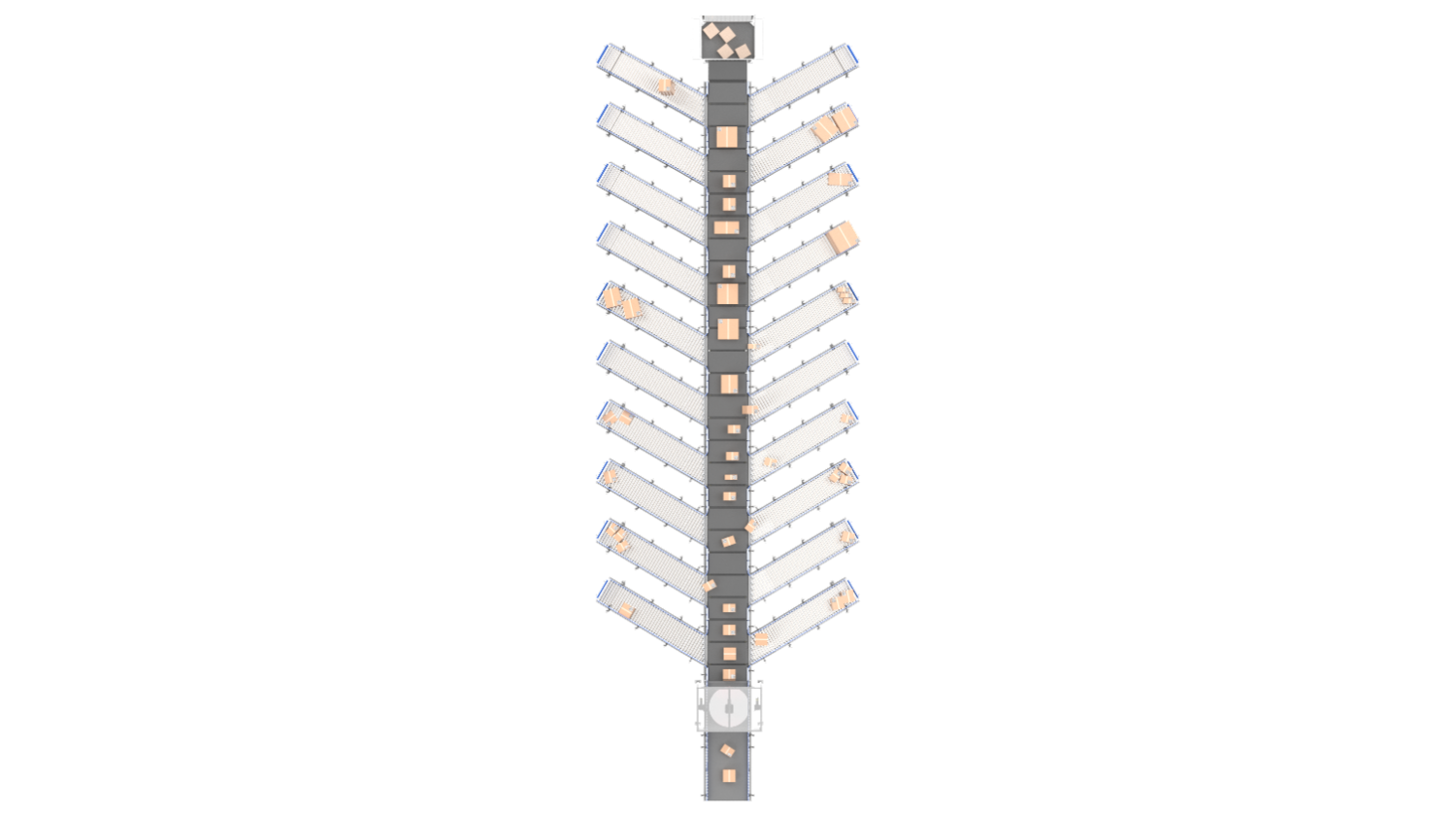 Crossbelt sorter – photo 5