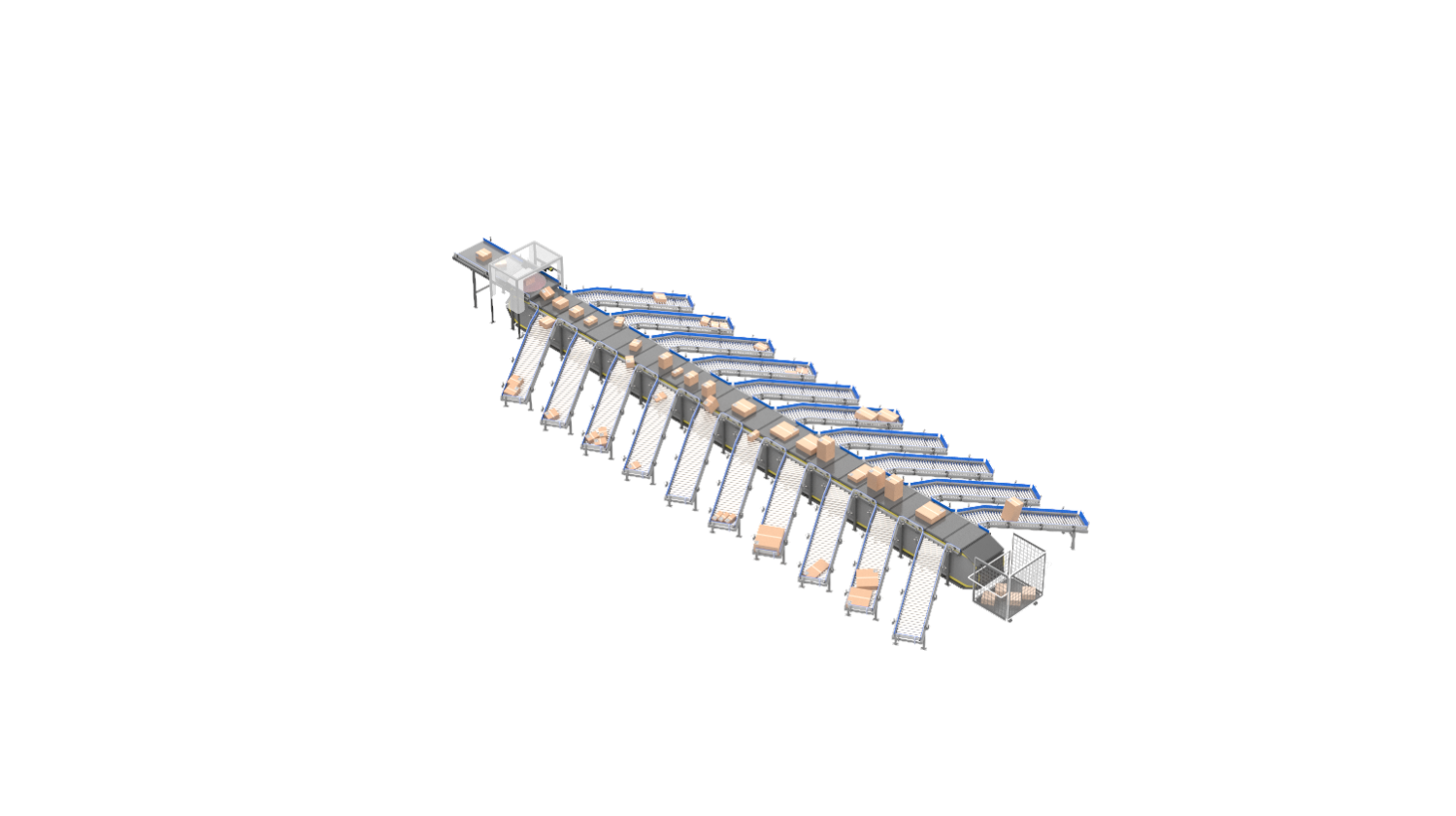 Crossbelt sorter – photo 6