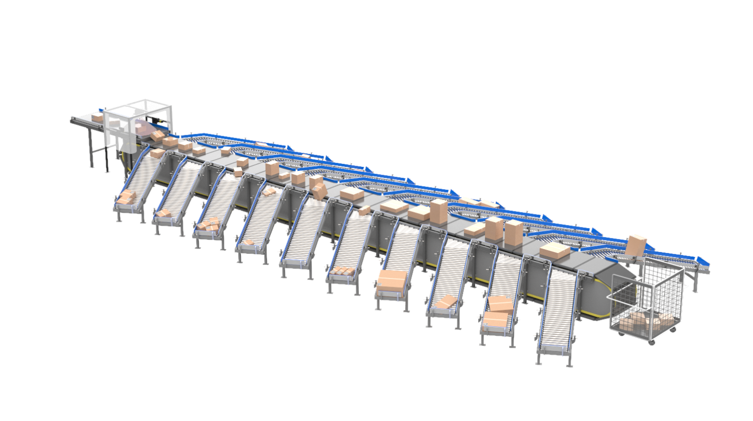 Crossbelt sorter – photo 7